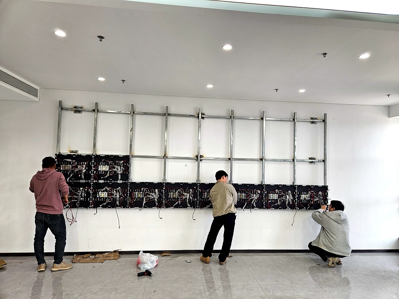 智引公司高效完成神木煤化工公司LED屏幕搬遷任務(wù)